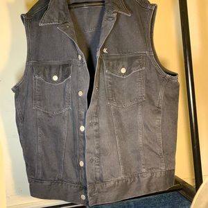 Calvin Klein| *Rare* 90’s recycled denim vest